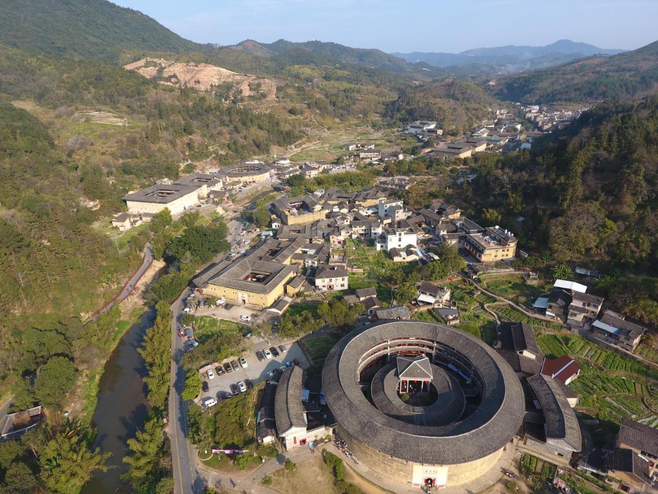 Tulou Fuyulou Changdi Inn Yongding ภายนอก รูปภาพ